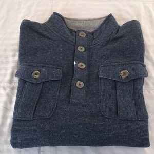 MERRELL Manipouri Pullover, color Ink, size M. Wool blended fabric. NWT!